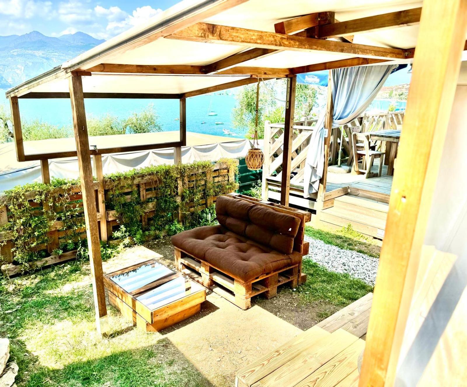 Monja Camping Village Бренцоне сул Гарда Екстериор снимка